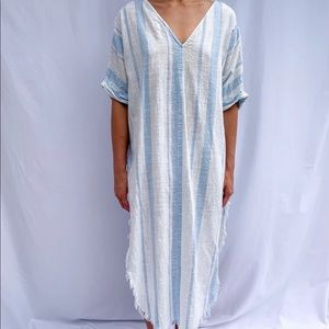 Gillia striped caftan